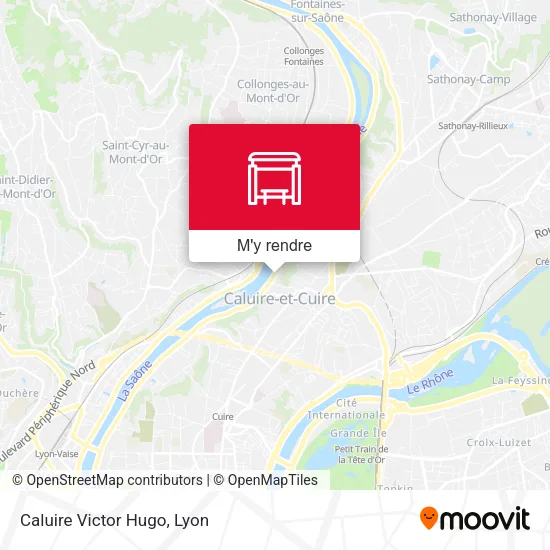 Caluire Victor Hugo plan