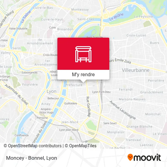 Moncey - Bonnel plan