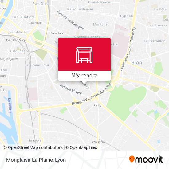 Monplaisir La Plaine plan