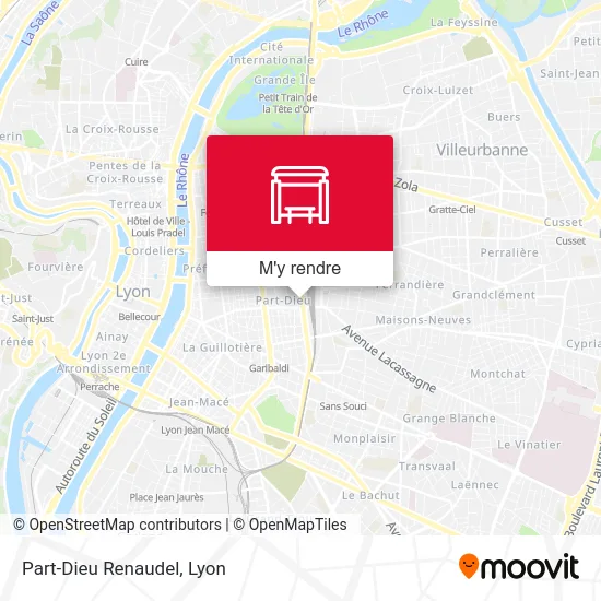 Part-Dieu Renaudel plan