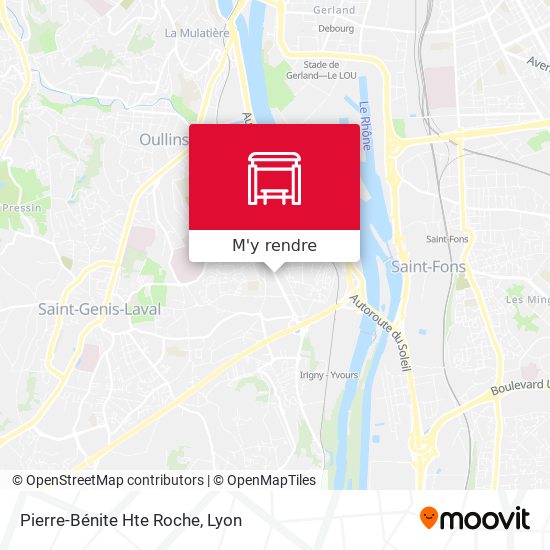 Pierre-Bénite Hte Roche plan