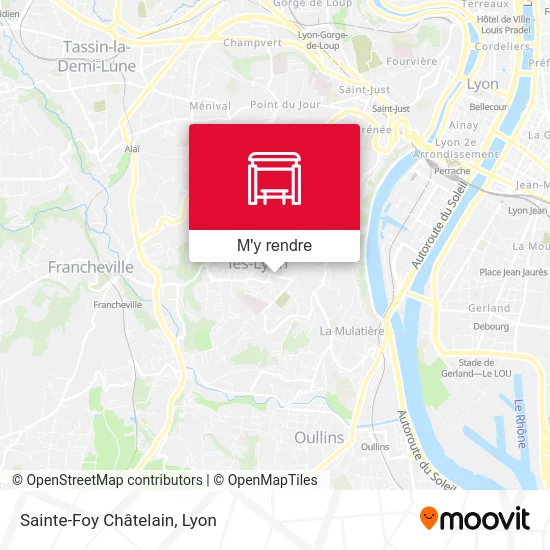 Sainte-Foy Châtelain plan