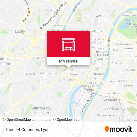 Trion - 4 Colonnes plan