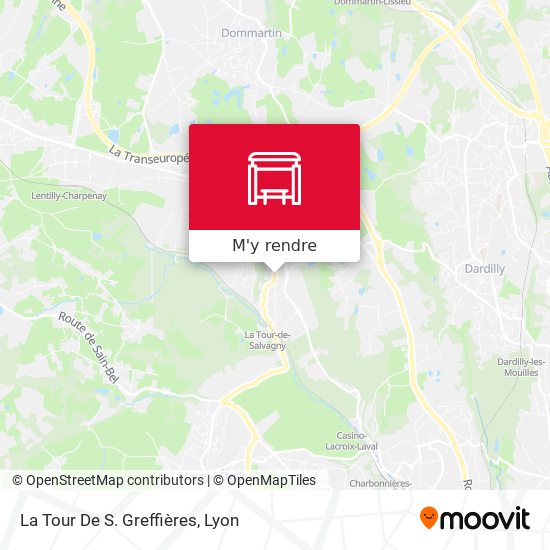 La Tour De S. Greffières plan