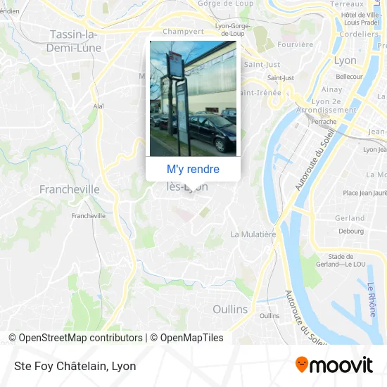 Ste Foy Châtelain plan