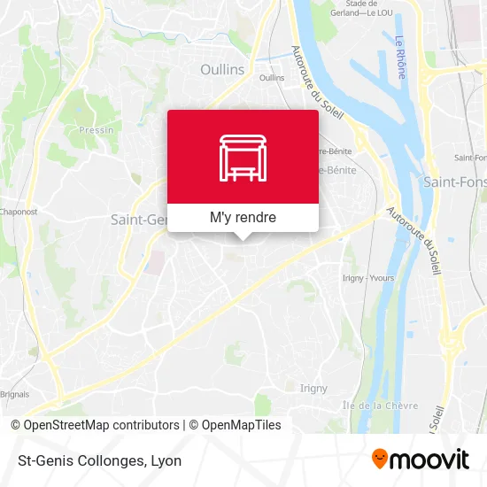 St-Genis Collonges plan