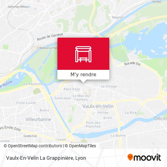 Vaulx-En-Velin La Grappinière plan