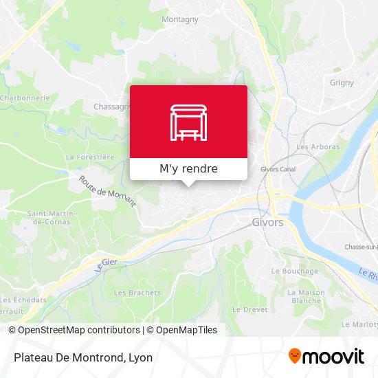 Plateau De Montrond plan