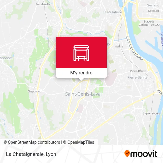 La Chataigneraie plan