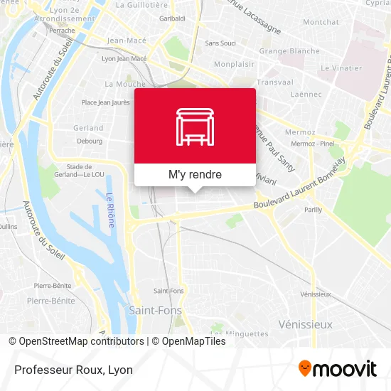 Professeur Roux plan