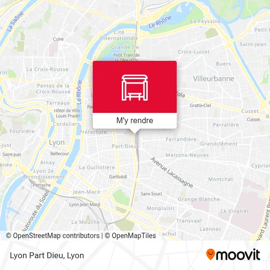 Lyon Part Dieu plan