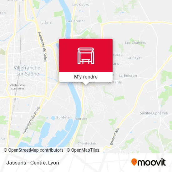 Jassans - Centre plan