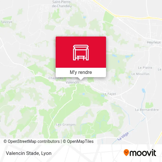 Valencin Stade plan