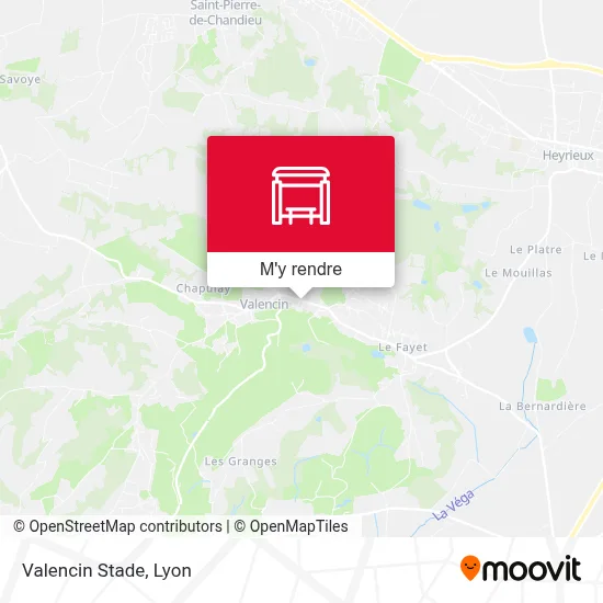 Valencin Stade plan