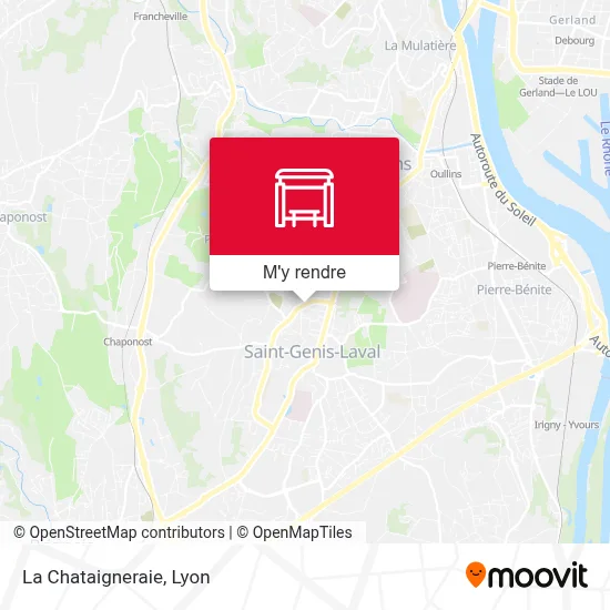 La Chataigneraie plan
