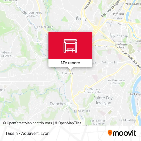Tassin - Aquavert plan