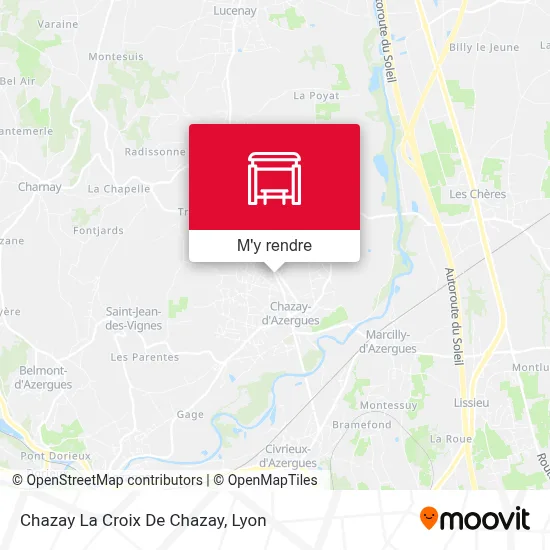 Chazay La Croix De Chazay plan
