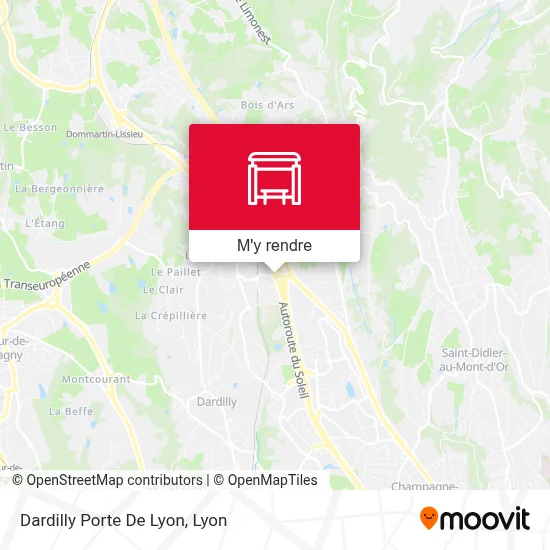 Dardilly Porte De Lyon plan