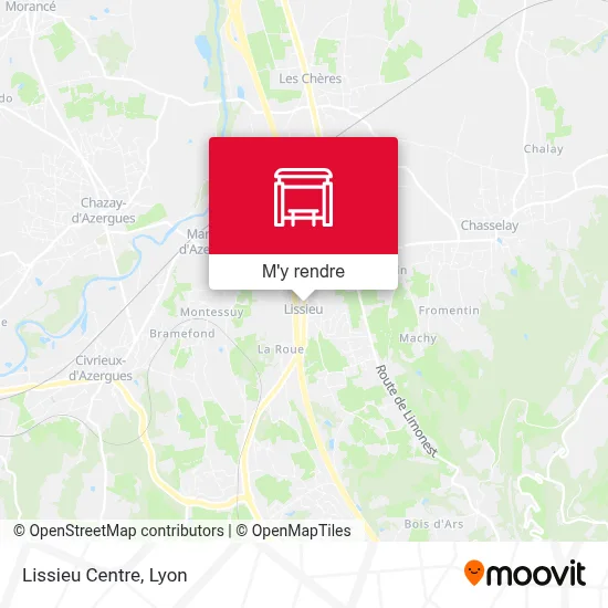 Lissieu Centre plan