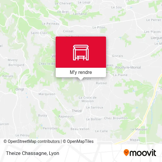 Theize Chassagne plan