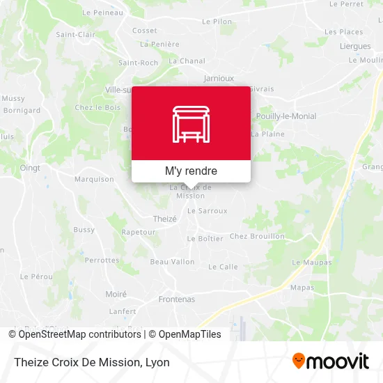 Theize Croix De Mission plan