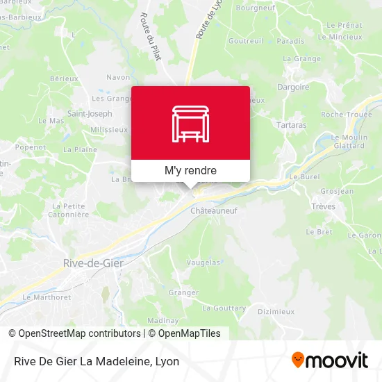 Rive De Gier La Madeleine plan