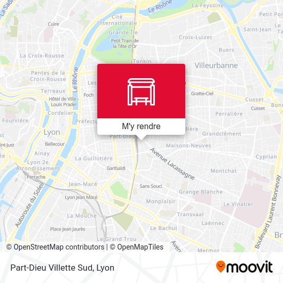 Part-Dieu Villette Sud plan