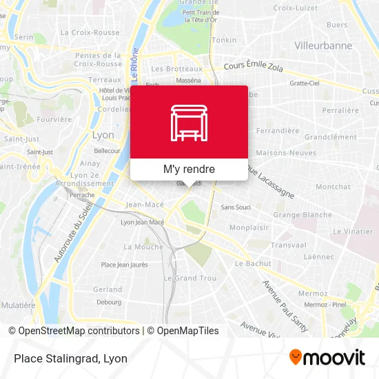 Place Stalingrad plan