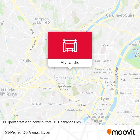 St-Pierre De Vaise plan