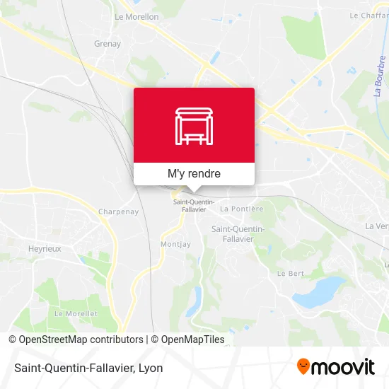 Saint-Quentin-Fallavier plan