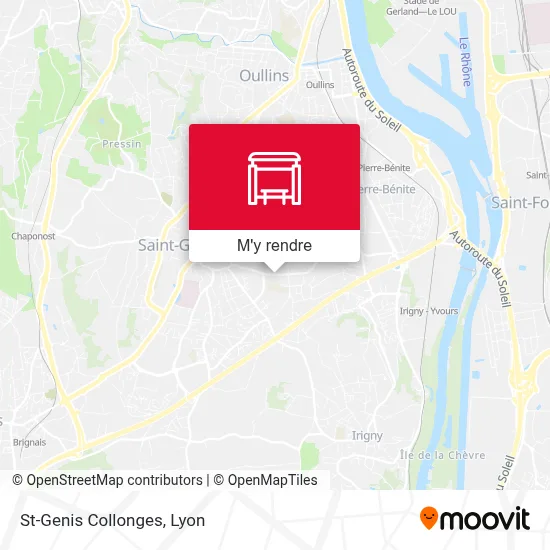 St-Genis Collonges plan