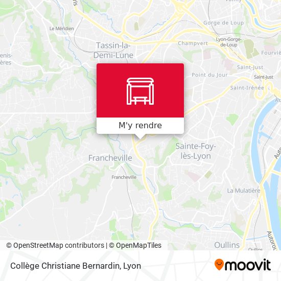 Collège Christiane Bernardin plan