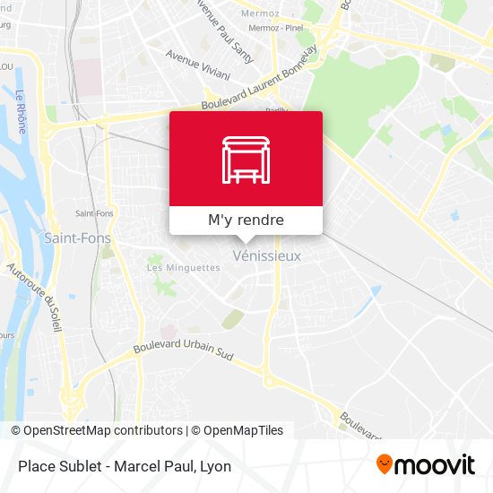 Place Sublet - Marcel Paul plan