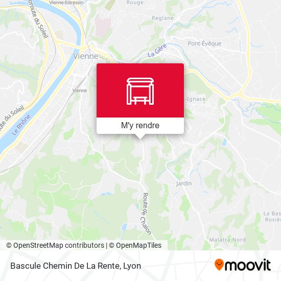 Bascule Chemin De La Rente plan