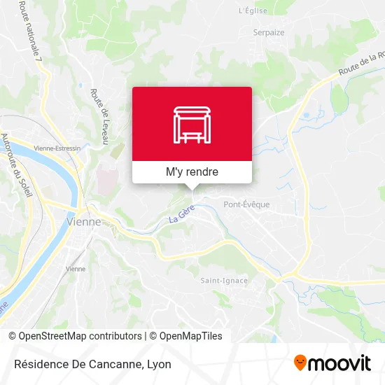 Résidence De Cancanne plan