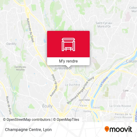 Champagne Centre plan