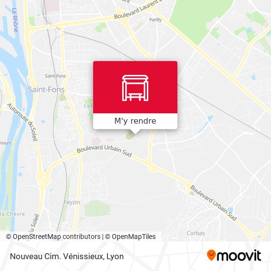 Nouveau Cim. Vénissieux plan