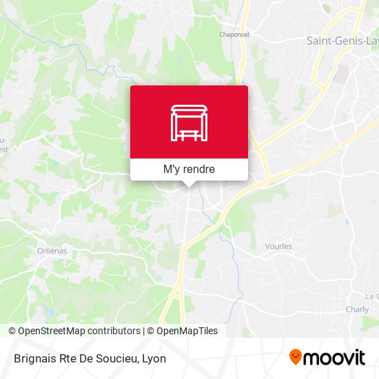 Brignais Rte De Soucieu plan