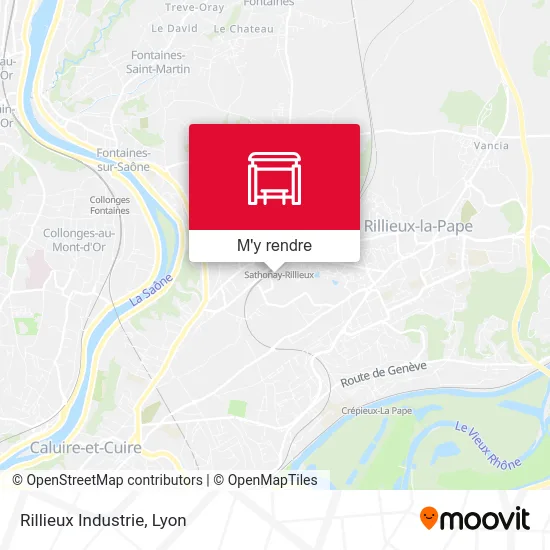 Rillieux Industrie plan