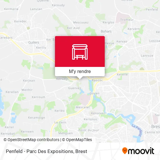 Penfeld - Parc Des Expositions plan