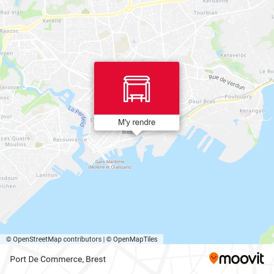 Port De Commerce plan