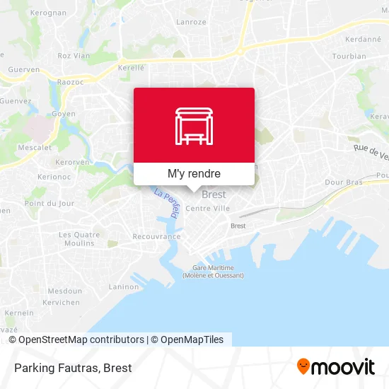Parking Fautras plan