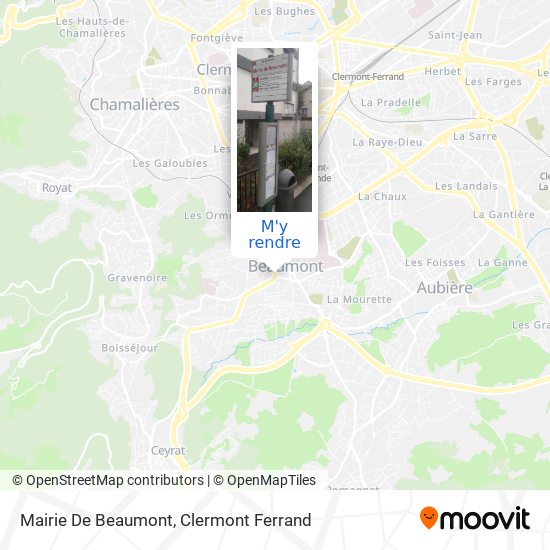 Mairie De Beaumont plan