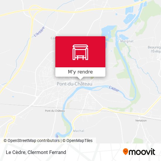 Le Cèdre plan