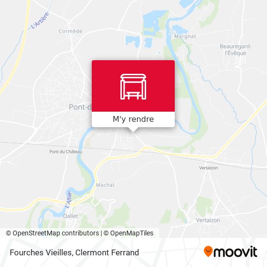 Fourches Vieilles plan