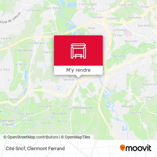 Cité Sncf plan