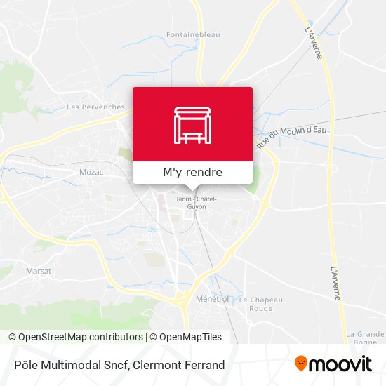 Pôle Multimodal Sncf plan