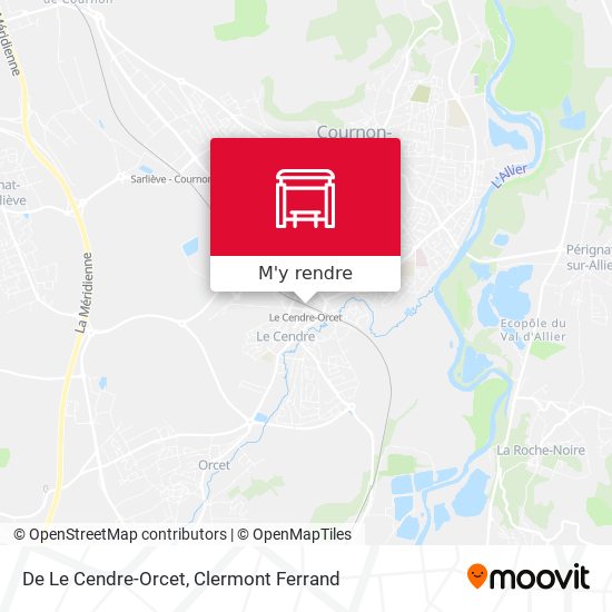De Le Cendre-Orcet plan