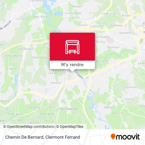 Chemin De Bernard plan