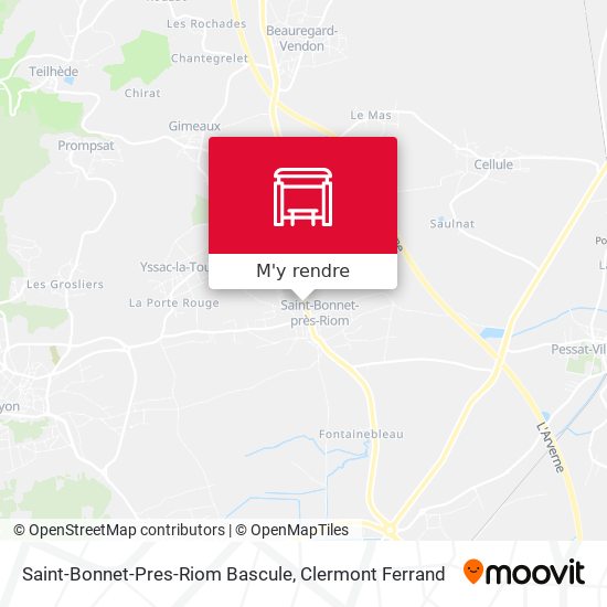 Saint-Bonnet-Pres-Riom Bascule plan